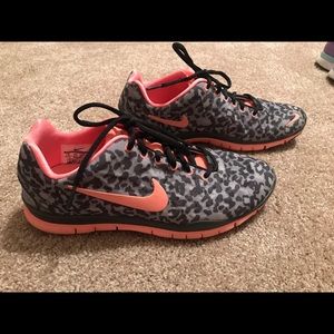 Leopard print Nike shoes 9
